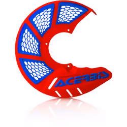 Acerbis X-Brake 2.0 Couverture de disque avant, rouge-bleu pour Hommes