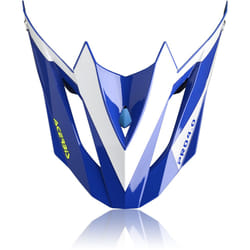 Acerbis Profile 4 Pic casque, blanc-turquoise-bleu pour Hommes
