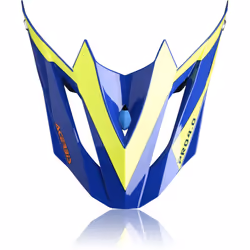 Acerbis Profile 4 Pic casque, bleu-jaune pour Hommes