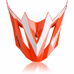 Acerbis Profile 4 Pic casque, blanc-rouge pour Hommes