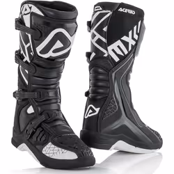 Acerbis X-Team Bottes Motocross, noir-blanc, taille 40 pour Hommes