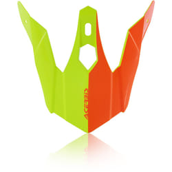 Acerbis Steel Kinder/Eclipse Pic casque, jaune-orange pour Garçons