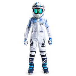 Acerbis Transparent 3.0 Veste de pluie d'enfants, blanc, taille L XL pour Des gamins