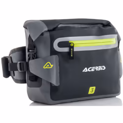 Acerbis No Water 3L Pack Waist, noir-gris, taille 0-5l pour Hommes