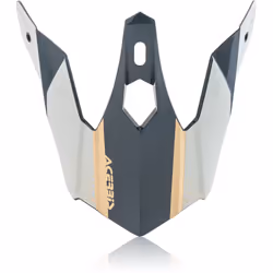 Acerbis Steel Kinder/Eclipse Pic casque, gris-or pour Garçons
