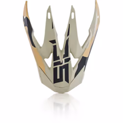 Acerbis X-Racer VTR Pic casque, brun pour Hommes