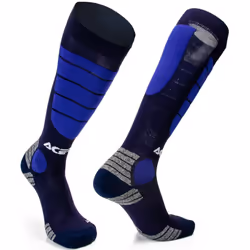 Acerbis Motocross Impact Chaussettes, bleu, taille L XL pour Hommes