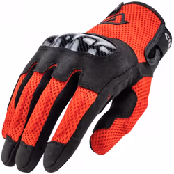 Acerbis Ramsey My Vented Gants de moto, rouge, taille 2XL pour Hommes