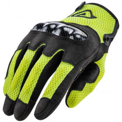 Acerbis Ramsey My Vented Gants de moto, noir-jaune, taille XL pour Hommes