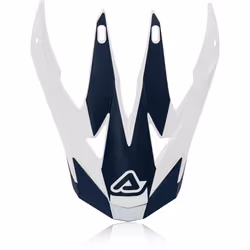Acerbis X-Racer VTR Pic casque, blanc-bleu pour Hommes