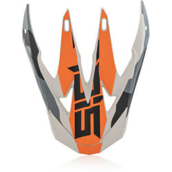 Acerbis X-Racer VTR Pic casque, gris-orange pour Hommes