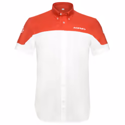 Acerbis Team chemise, blanc-rouge, taille M pour Hommes