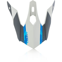 Acerbis Steel Kinder/Eclipse Pic casque, gris-blanc-bleu pour Garçons