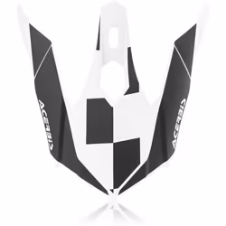 Acerbis Steel Kinder/Eclipse Pic casque, gris-blanc-bleu pour Garçons