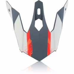 Acerbis Steel Kinder/Eclipse Pic casque, gris-orange pour Garçons - Vue supplémentaire 5