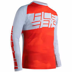 Acerbis Speeder Maillot VTT, gris-rouge, taille M pour Hommes