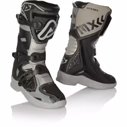 Acerbis X-Team Bottes de motocross pour enfants, noir-gris, taille 36 pour Des gamins