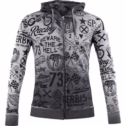 Acerbis Street SP Club Capuche, gris, taille S pour Hommes