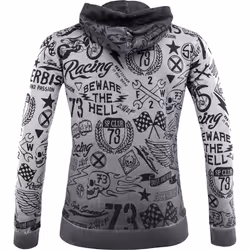 Acerbis Street SP Club Capuche, gris, taille S pour Hommes