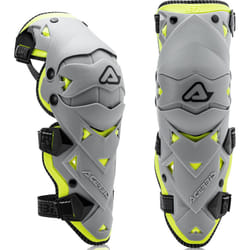 Acerbis Impact Evo 3.0 Protecteurs de genou, gris-jaune pour Hommes