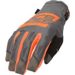 Acerbis WP Homologated Gants Motocross, gris-orange, taille XL pour Hommes