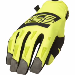 Acerbis WP Homologated Gants Motocross, noir-jaune, taille 2XL pour Hommes