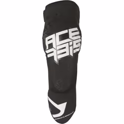 Acerbis X-Zip Protège-genoux, noir pour Hommes