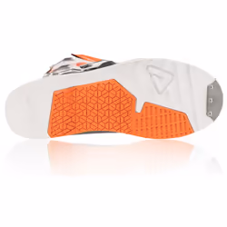 Acerbis X-Race Bottes de motocross, gris-orange, taille 44 pour Hommes
