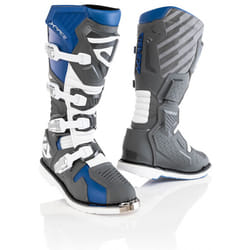 Acerbis X-Race Bottes de motocross, gris-bleu, taille 39 pour Hommes