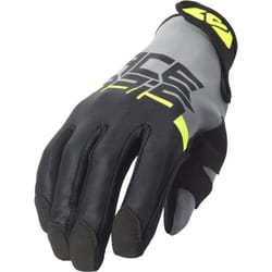 Acerbis Neoprene 3.0 Gants de moto, noir-jaune, taille 3XL pour Hommes