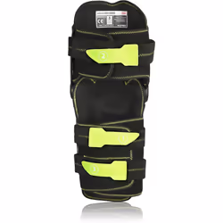 Acerbis Gorilla Protecteurs de genou, noir-jaune pour Hommes