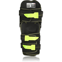 Acerbis Gorilla Protecteurs de genou, noir-jaune pour Hommes
