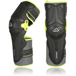 Acerbis X-Strong Protecteurs de genou, noir-jaune pour Hommes
