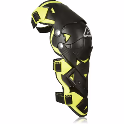 Acerbis Impact Evo 3.0 Protecteurs de genou, noir-jaune pour Hommes