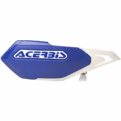 Acerbis X-Elite Garde de main, blanc-bleu