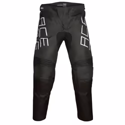 Acerbis MX Track Pantalon de motocross pour enfants, noir, taille XL pour Garçons