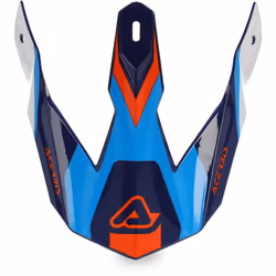 Acerbis Linear Pic casque, bleu-orange pour Hommes