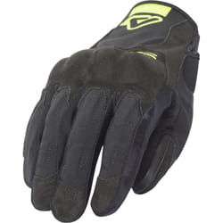 Acerbis Scrambler Gants de moto, noir-jaune, taille S pour Hommes