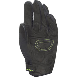 Acerbis Scrambler Gants de moto, noir-jaune, taille 2XL pour Hommes