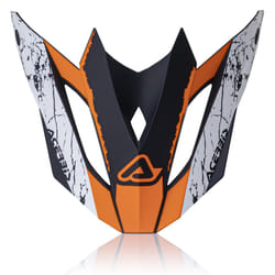 Acerbis Profile 4 Pic casque, noir-blanc-orange pour Hommes