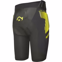 Acerbis Soft Rush Shorts protecteurs, noir-jaune, taille M pour Hommes