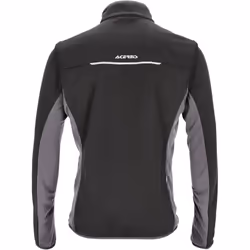 Acerbis Track Softshell Veste moto, noir-gris, taille 2XL pour Hommes