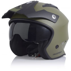 Acerbis Aria Casque Jet, vert, taille XS pour Hommes