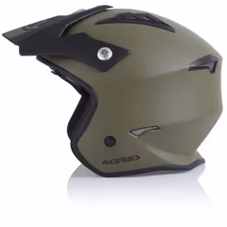 Acerbis Aria Casque Jet, vert, taille XS pour Hommes