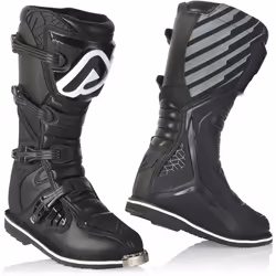 Acerbis E-Team Bottes motocross, noir, taille 42 pour Hommes
