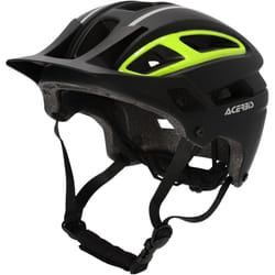 Acerbis Doublep Casque de VTT, noir-jaune, taille L XL pour Hommes