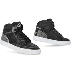Acerbis Lock Chaussures de moto, noir, taille 45 pour Hommes