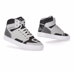 Acerbis Lock Chaussures de moto, noir-gris, taille 41 pour Hommes