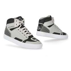 Acerbis Lock Chaussures de moto, noir-gris, taille 41 pour Hommes