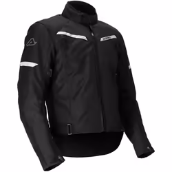 Acerbis X-Street Veste textile de moto, noir, taille XL pour Hommes